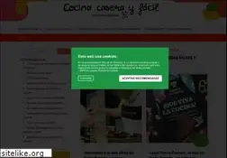Sites similar to cocinacaserayfacil.net