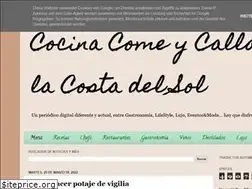 Sites similar to cocinacomeycalla.com
