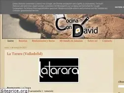 Sites similar to cocinacondavid.com