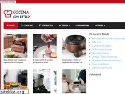 Sites similar to cocinaconestilo.com