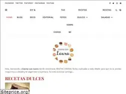 Sites similar to cocinaconlaura.es
