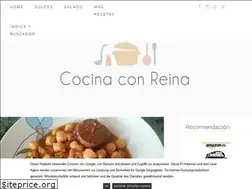 Sites similar to cocinaconreina.com