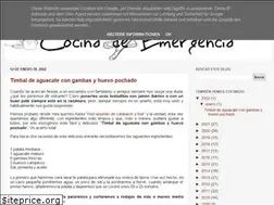 Sites similar to cocinadeemergencia.blogspot.com