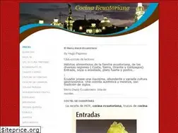 Sites similar to cocinaecuatoriana.jimdo.com