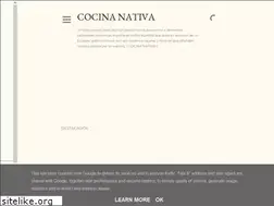 Sites similar to cocinanativa.blogspot.com