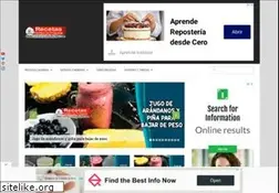 Sites similar to cocinarecetasfaciles.com