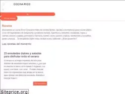 Sites similar to cocinarico.es