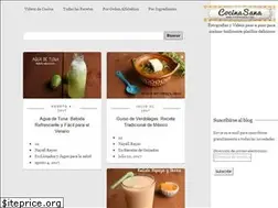 Sites similar to cocinasana.com