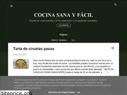 Sites similar to cocinasanayfacil-ruqui.blogspot.com