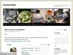 Sites similar to cocinasolar.wordpress.com