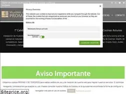 Sites similar to cocinaspromaviastur.com