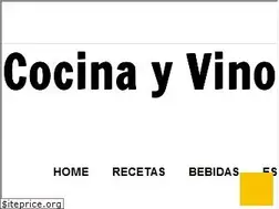 Sites similar to cocinayvino.net