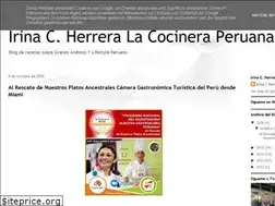 Sites similar to cocineraperuana.blogspot.com