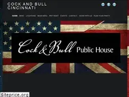 Sites similar to cockandbullcincinnati.com