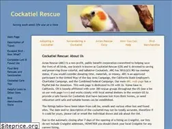 Sites similar to cockatielrescue.org