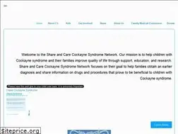 Sites similar to cockaynesyndrome.org