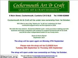 Sites similar to cockermouthartandcraft.co.uk