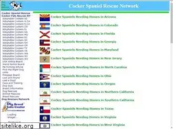 Sites similar to cockerspanielrescue.net