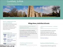 Sites similar to cockfield.org.uk