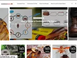 Sites similar to cockroachfacts.com