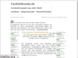 Sites similar to cocktailkunde.de