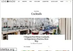 Sites similar to cocktails.lovetoknow.com