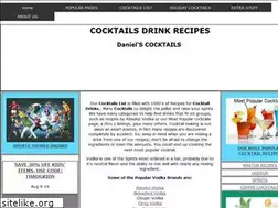 Sites similar to cocktailsdrinkrecipes.com
