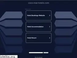 Sites similar to coco-mat-hotels.com