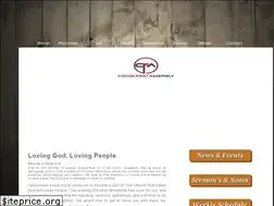 Sites similar to cocoafirstassembly.com