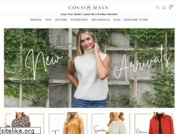 Sites similar to cocoandmain.com