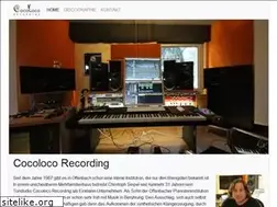 Sites similar to cocolocorecording.de