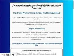 Sites similar to cocopremiumleech.com