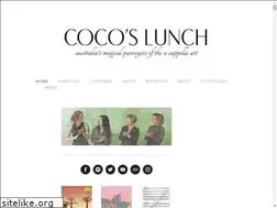 Sites similar to cocoslunch.com