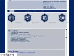 Sites similar to coda-thueringen.de