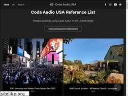 Sites similar to codaaudiousa.com