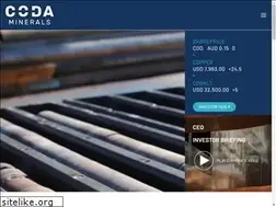 Sites similar to codaminerals.com