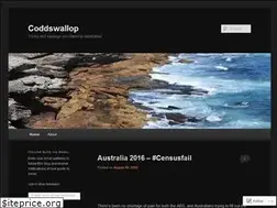 Sites similar to coddswallop.wordpress.com