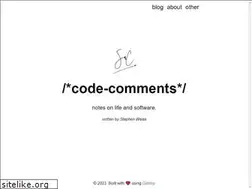 Sites similar to code-comments.com
