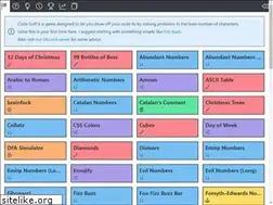 Sites similar to code-golf.io