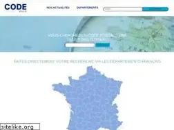 Sites similar to code-postal-villes.com