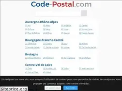 Sites similar to code-postal.com