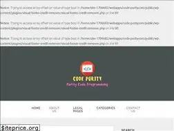 Sites similar to code-purity.com