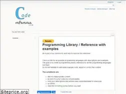 Sites similar to code-reference.com