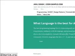 Sites similar to code-sample.com
