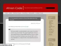 Sites similar to code.ahren.org
