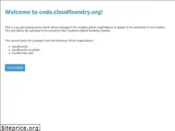Sites similar to code.cloudfoundry.org