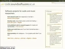 Sites similar to code.soundsoftware.ac.uk