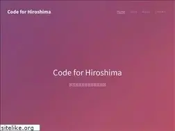 Sites similar to code4hiroshima.org