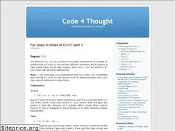 Sites similar to code4thought.wordpress.com