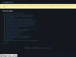Sites similar to codeafro.com